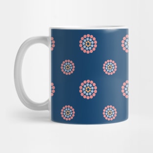 circle of circles pattern Mug